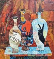 Dialogue of Color and Gesture