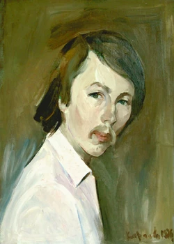 Self-Portrait in Student Years